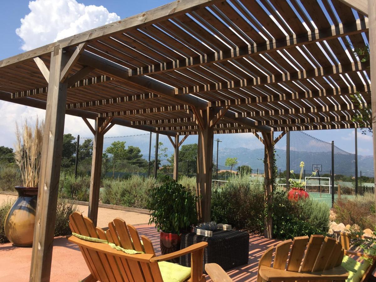 L'Hacienda Piscine Chauffee A 28, Spa, Boulodrome Et Court De Tennis Prives, 2 Villas Independantes Порто-Веккьо Экстерьер фото