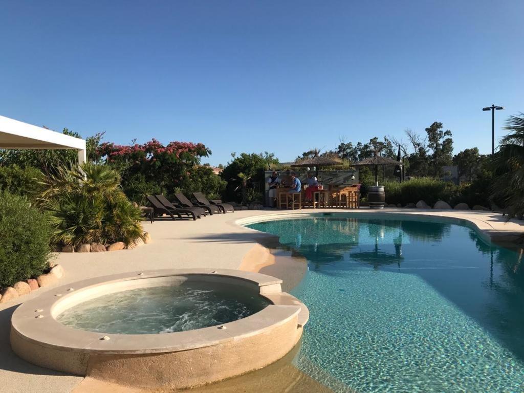 L'Hacienda Piscine Chauffee A 28, Spa, Boulodrome Et Court De Tennis Prives, 2 Villas Independantes Порто-Веккьо Экстерьер фото