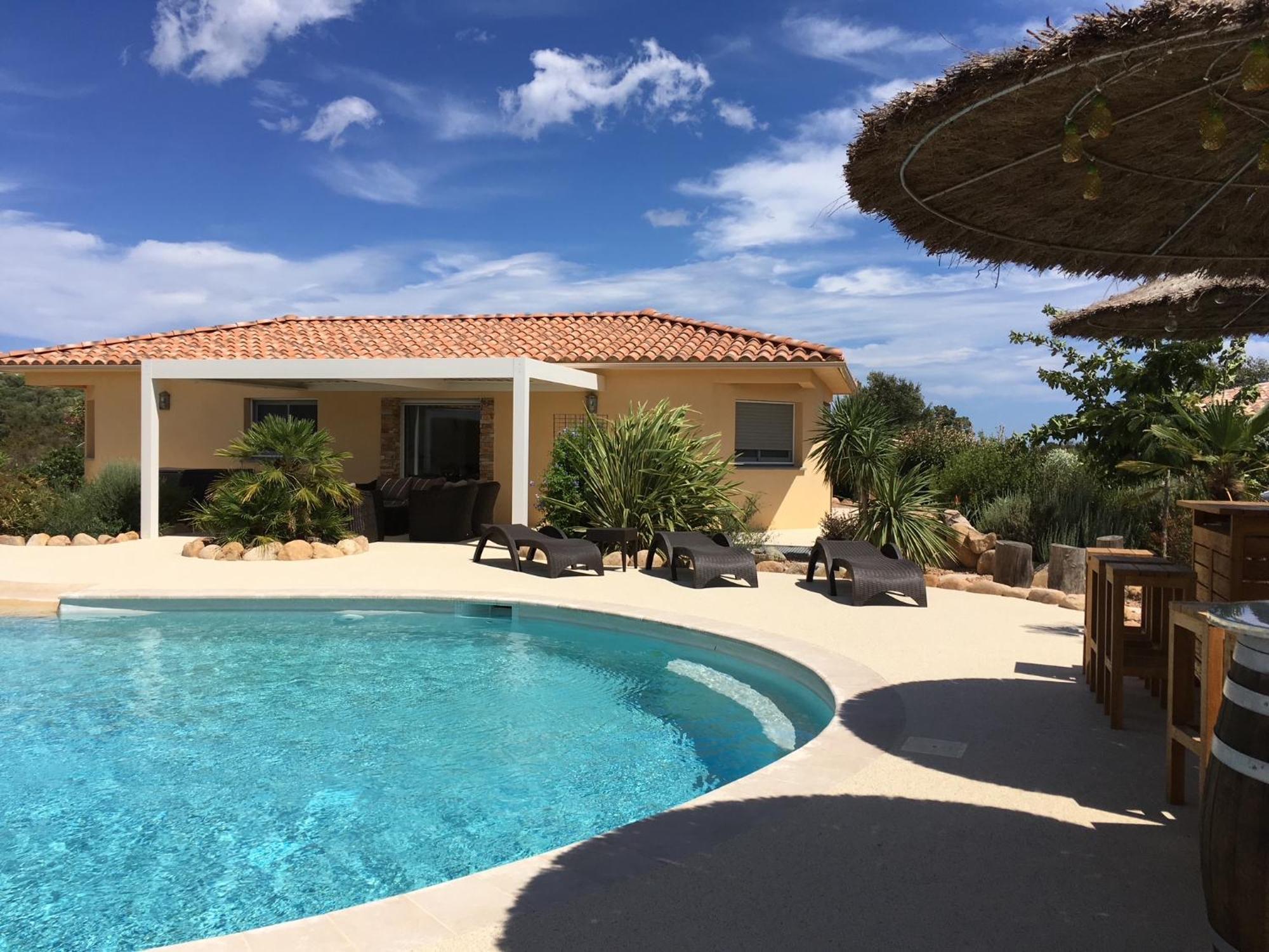 L'Hacienda Piscine Chauffee A 28, Spa, Boulodrome Et Court De Tennis Prives, 2 Villas Independantes Порто-Веккьо Экстерьер фото